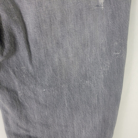 Paper Denim & Cloth Jeans Womens 24 646 Straight‎ Destroyed Black W26 x L25.5 - Picture 3 of 16